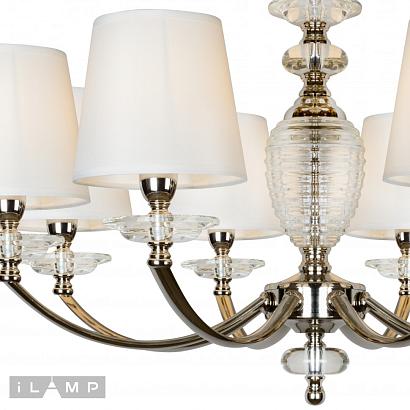 люстры подвесная люстра ilamp hilarious p9397-8 nic, доставка по Казахстану 