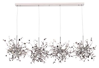 подвесной светильник crystal lux garden sp3х4 l1600 chrome crystal lux 1861/212, доставка по Казахстану 