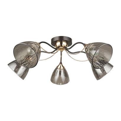 Потолочные Потолочная люстра Arte Lamp LILY A4366PL-5BK, доставка по Казахстану 