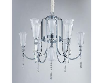 люстры newport 4800 4806+4/c chrome люстра, доставка по Казахстану 