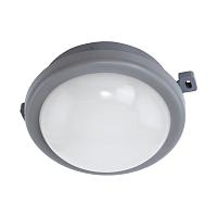 Настенно-потол. Светильник Pescolla LED 5.5W 560lm 4000K IP65 КРУГ, пластик, серый. Предназначен для