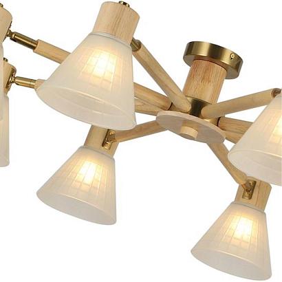 люстры потолочная люстра arte lamp meleph a4096pl-8br, доставка по Казахстану 