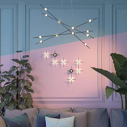 подвесной светодиодный светильник odeon light l-vision costella 3906/48l, доставка по Казахстану 