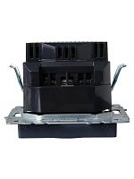 BRITE Роз. с з/к/ш 16А с USB A+C 18Вт РЮш11-1-БрМ мар. IEK 