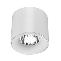 ST761.533.10 Светильник потолочный белый LED 1*10W 3000K 530Lm Ra 36° IP20 D80xH70 170-240VV, доставка по Казахстану 