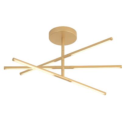 светильник потолочный crystal lux largo pl32w d730 gold crystal lux 0781/132, доставка по Казахстану 