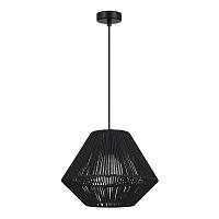 sle6025-403-01 светильник подвесной черный/черный e27 1*40w ettan, доставка по Казахстану 