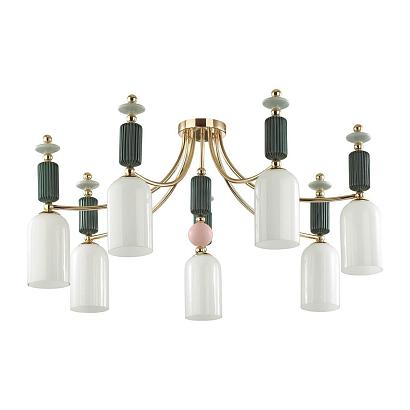 Потолочные Потолочная люстра Odeon Light Classic Candy 4861/7C, доставка по Казахстану 