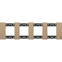 LN Рамка 2x4M ДУБ