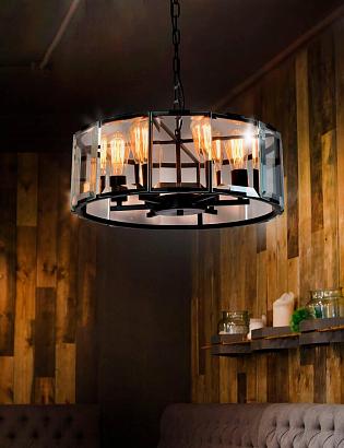 люстры подвесная люстра st luce peltro sl276.403.07, доставка по Казахстану 