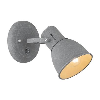 С 1 плафоном на стену Спот Arte Lamp A1677AP-1GY, доставка по Казахстану 