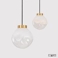 Дополнительная картинка Подвесной светильник iLamp PEAR 8648P/L GOLD&WHITE