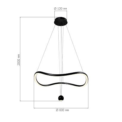люстры sl6209.403.35 светильник подвесной st-luce orione, доставка по Казахстану 