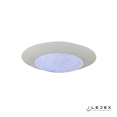 люстры потолочная люстра iledex plain 6146/24w wh белый, доставка по Казахстану 