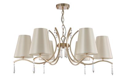 люстры люстра crystal lux renata sp6 gold crystal lux 3591/306, доставка по Казахстану 