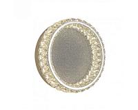 NEWPORT 8240 8240/27A , Бра , Chrome Clear crystal L27*H27*Sp8,9 cm  LED strip 20W 3100K 2000Lm