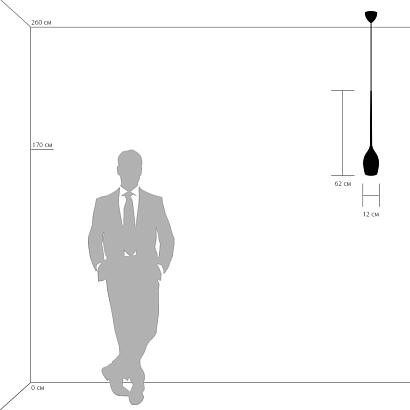 подвесной светильник lightstar meta duovo 807110, доставка по Казахстану 