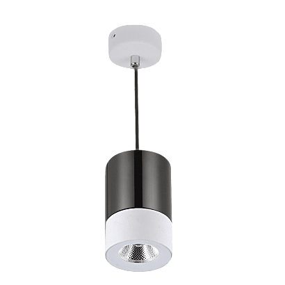 lc1330-bk+w накладной светильник черн.+ бел 4000k 5w/evel-r-b/, доставка по Казахстану 