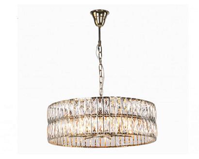 newport 10120 10125+3/c gold new , люстра, polished champagne gold clear crystal d63*h20/120 cm e14, доставка по Казахстану 