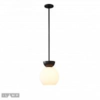 светильник потолочный ilamp mono p6079-1 bk+wh, доставка по Казахстану 