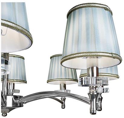 люстры подвесная люстра ilamp olivia 82336/8 cr, доставка по Казахстану 