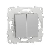 Переключатель двухклавишный перекрестный Schneider Electric Unica New NU521530 