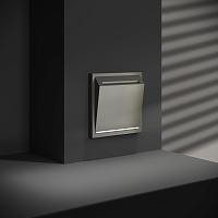 Выключатель встраиваемый VOLTUM S70 карточный 16А, (шелк) 