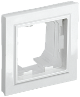 BRITE Рамка 1-мест. IP44 РУ-1-БрБ-44 бел. IEK 