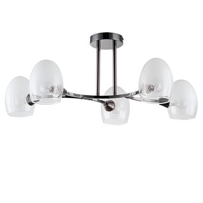 купить 6513/5C MODERNI LN23 черный Потолочный светильник E14 5*40W 220V KENDALL в Алматы, svet.kz, доставка по Казахстану 
