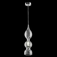 Дополнительная картинка Светильник подвесной Crystal Lux IRIS SP1 B TRANSPARENT Crystal Lux 2075/201