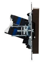 BRITE Роз. комп. 2-ая RJ45 кат.6 РК11-2-БрТБ бр. IEK 