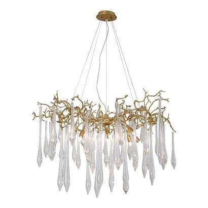 люстра crystal lux reina sp8 d1000 gold pearl crystal lux 3580/308, доставка по Казахстану 