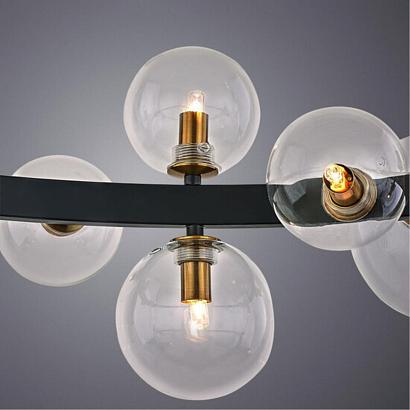 люстры подвесной светильник arte lamp vincent a7790sp-24bk, доставка по Казахстану 
