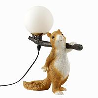 6522/1T MODERNI LN23 разноцветный Настольная лампа E14 1*40W 220V SQUIRREL