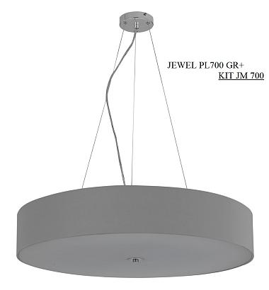 люстры светильник потолочный crystal lux jewel pl700 gr crystal lux 2111/108, доставка по Казахстану 