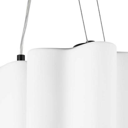 люстры 802137 (nubi-d3a) подвес nubi 3х40w e27 черный матовый/белый (в комплекте), доставка по Казахстану 