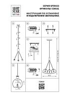 Дополнительная картинка Подвесная люстра Lightstar Sferico 729031