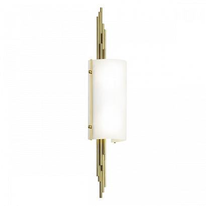 5415/2W MODERN ODL_EX23 39 бронзовый/белый матовый/металл/стекло Бра E27 2*40W MARGARET