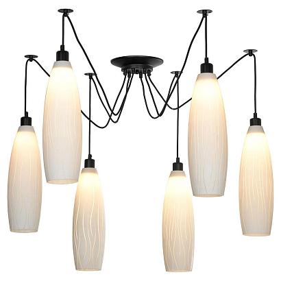 люстры подвесная люстра lussole lgo shirley lsp-8435, доставка по Казахстану 