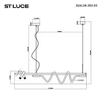 Дополнительная картинка SL6118.303.03 Светильник подвесной ST-Luce 