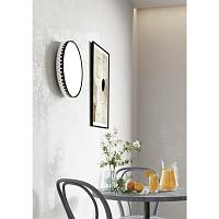3053/DL PALE SN 023 Светильник пластик/белый/черный LED 48Вт 3000-6000К D385 IP43 пульт ДУ DORTA