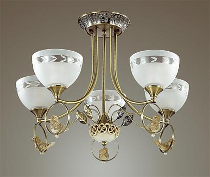 Потолочные Потолочная люстра Lumion Classi Horas 3403/5C, доставка по Казахстану 