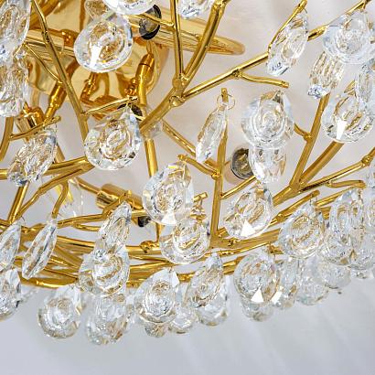 потолочная люстра pluvia 4162-10c, доставка по Казахстану 
