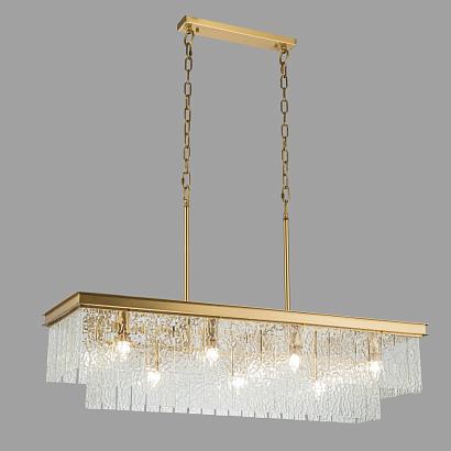 люстры подвесная люстра belfast harland 6308-10c br cl , доставка по Казахстану 