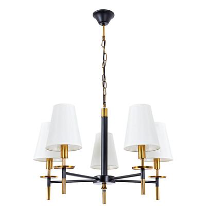 люстры подвесная люстра arte lamp riccardo a4075lm-5bk, доставка по Казахстану 