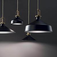 подвесной светильник ideal lux eris-2 sp1 nero 249063, доставка по Казахстану 