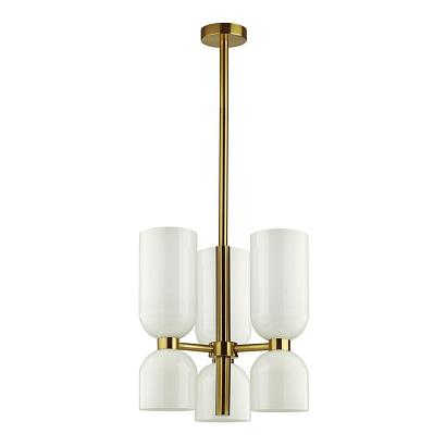 купить Подвесная люстра Odeon Light Midcent Orinoco 4798/6 в Алматы, svet.kz, доставка по Казахстану 