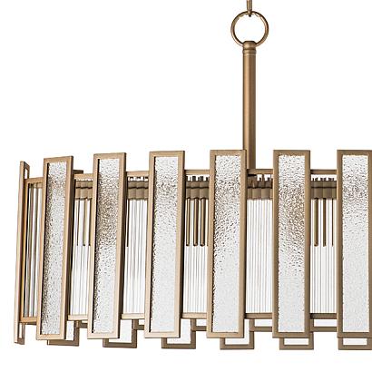 712162 (md20103-6l) люстра  agave 6х40w e27 шампань/прозрачный (в комплекте), доставка по Казахстану 