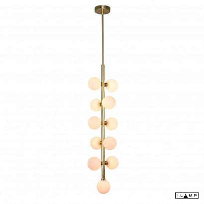 подвесной светильник ilamp golden 777p/11 gold&white, доставка по Казахстану 