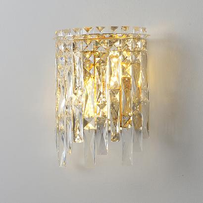 Декоративные настенные Бра Crystal Lux ABRIL AP2 GOLD Crystal Lux 0021/402, доставка по Казахстану 